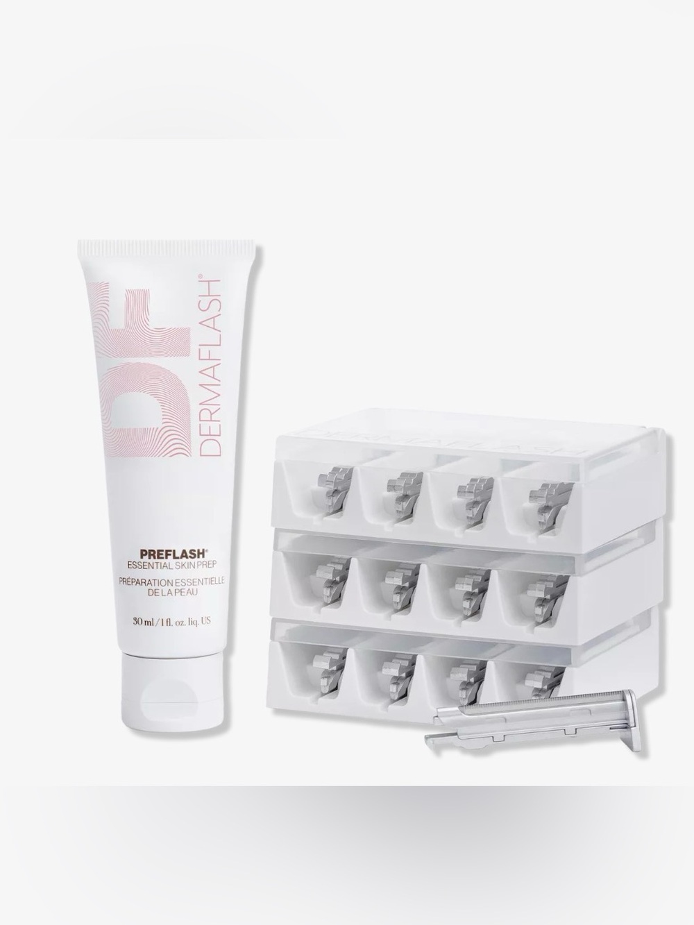 The Essentials Sonic Dermaplaning 12 Week Refill Kit NIB
